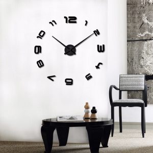 3D DIY Wall Clock – Round Design